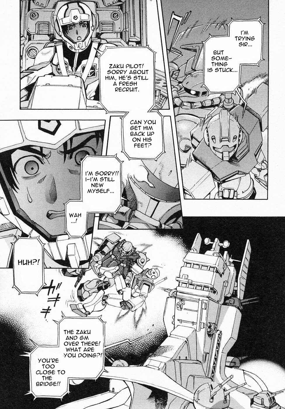 Mobile Suit Gundam Gaiden REBELLION: Space, at the End of a Flash... Chapter 7 - Page 6