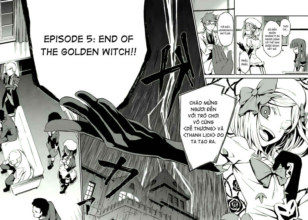 Umineko no Naku Koro ni Chiru Episode 5: End of the Golden Witch Chapter 1 - Page 40