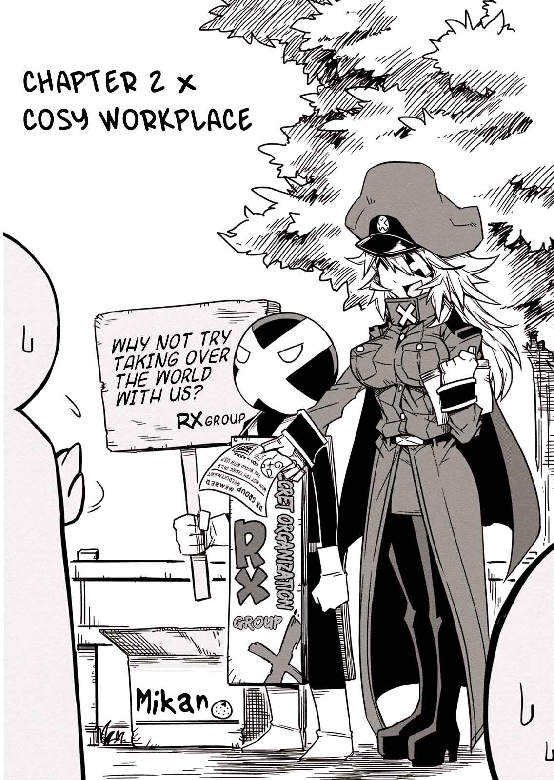 Zannen Onna Kanbu Black General-san Chapter 2 - Page 1