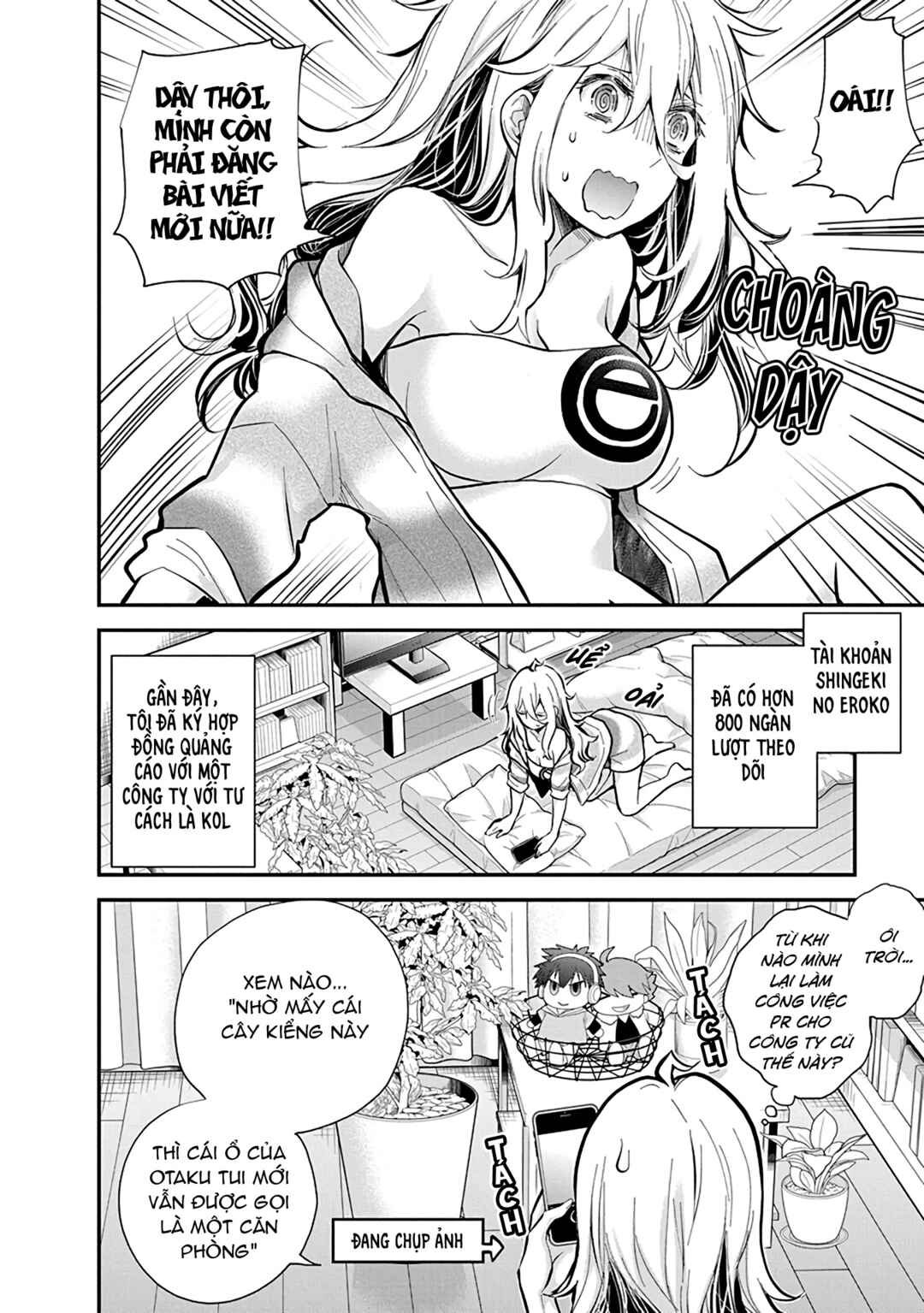 Shingeki no Eroko-san: Hen na Oneesan wa Danshi Kousei to Nakayoku Naritai Chapter 48 - Page 2