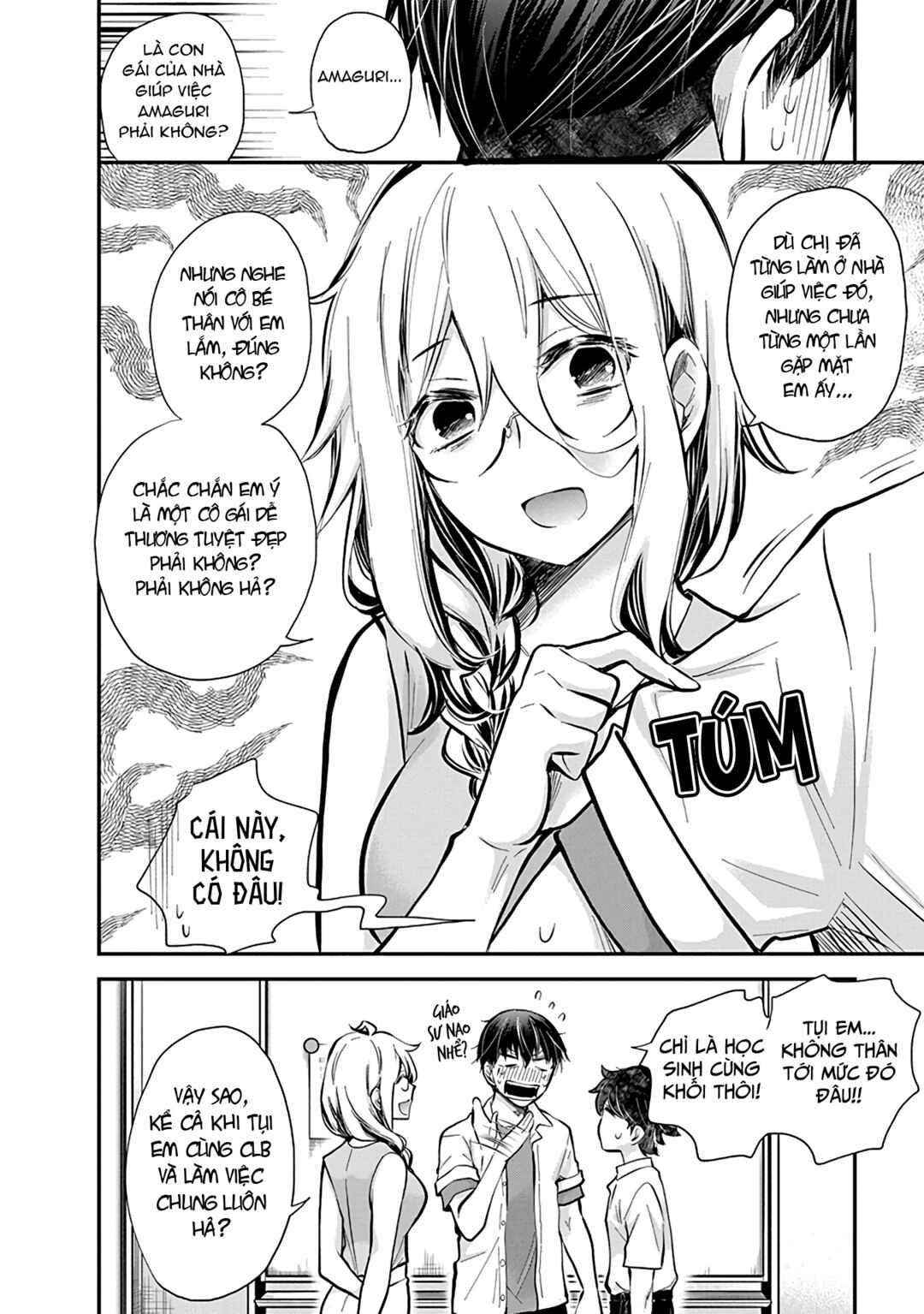 Shingeki no Eroko-san: Hen na Oneesan wa Danshi Kousei to Nakayoku Naritai Chapter 48 - Page 8