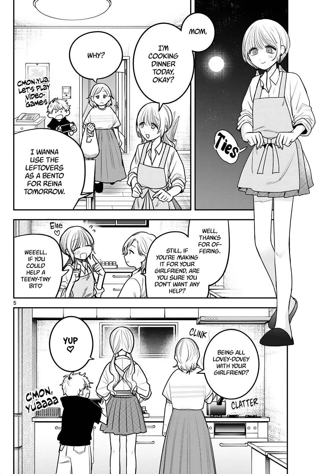 #Gyaru to Gyaru no Yuri Chapter 11.4 - Page 5