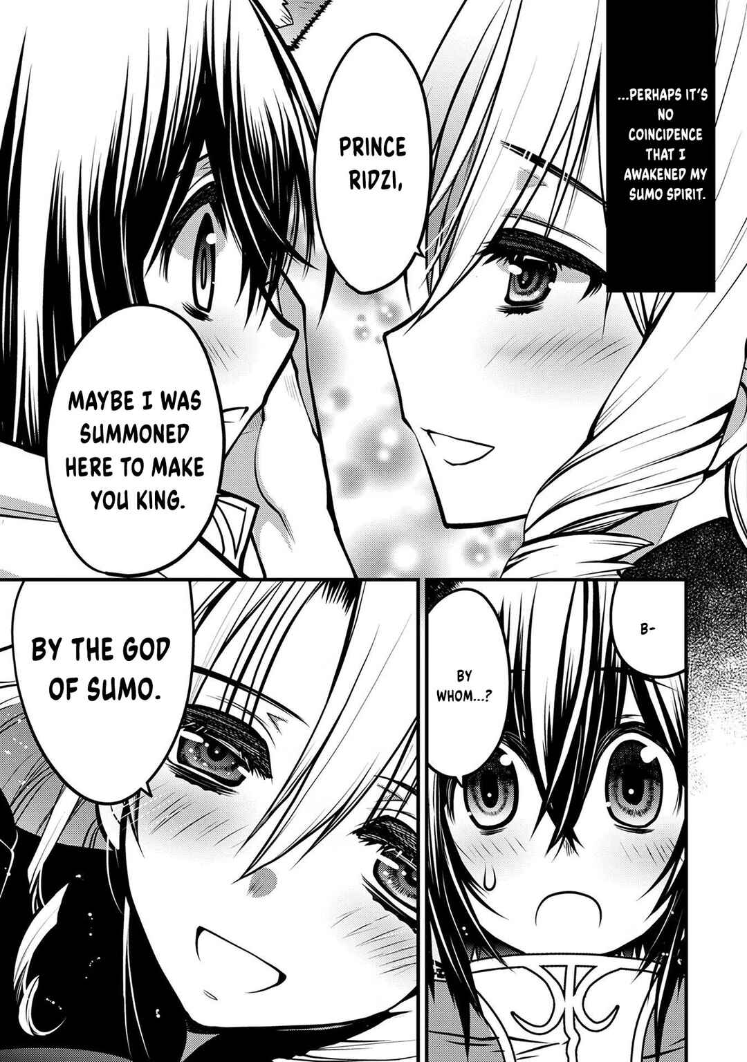 Oozumou Reijou ~Seijo ni Hirateuchi wo Kuratta Shunkan Sumou Budatta Zense wo Omoidashita Akuyaku Reijou no Watashi wa sute Neko Ouji ni Chanko wo Furumaitai Haadosukoidosukoi~ Chapter 2 - Page 32