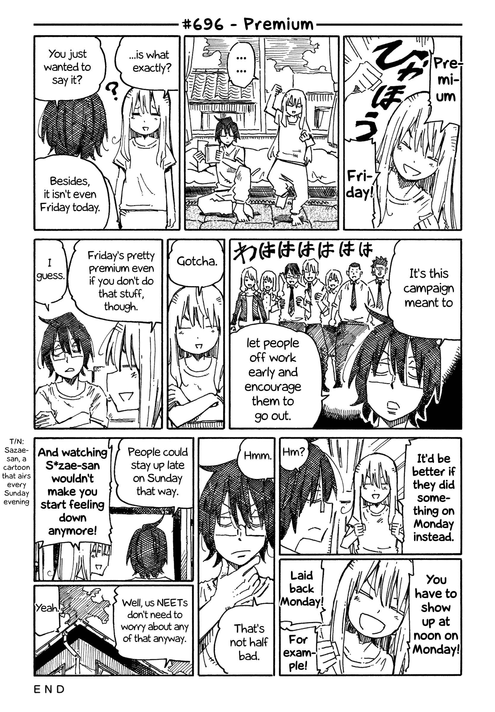 Hatarakanai Futari Chapter 696 - Page 1