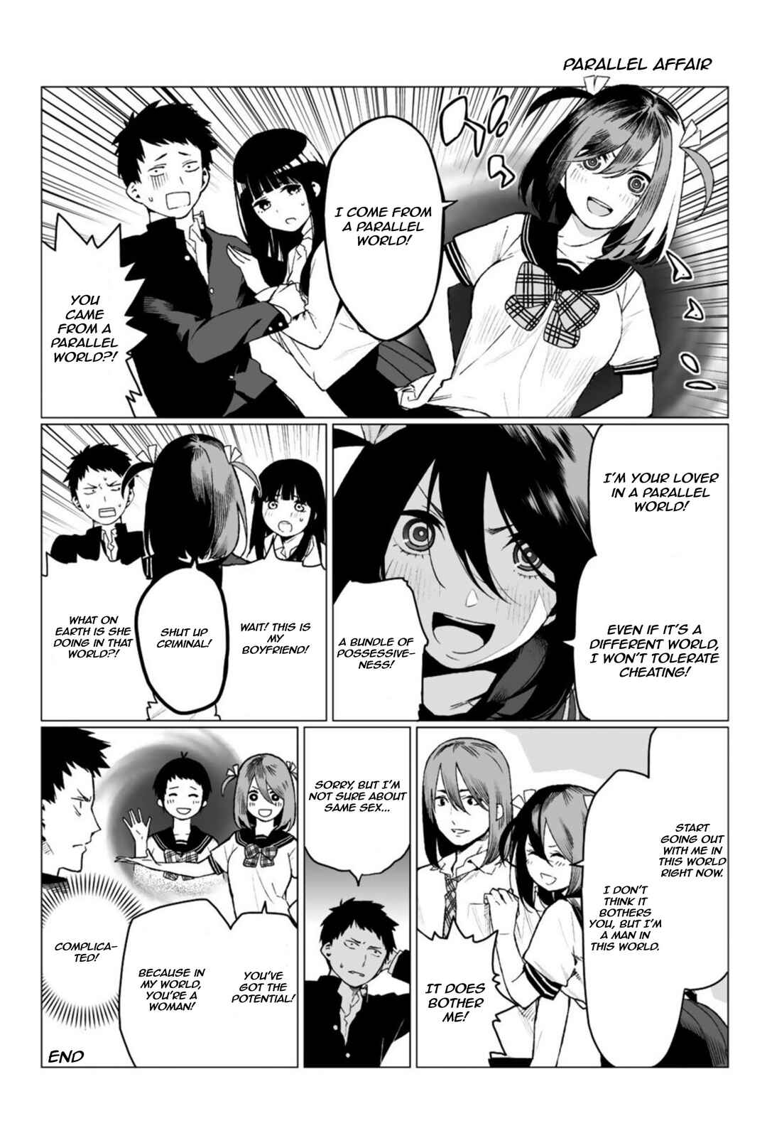 Negi Haruba Short Story Collection: Mitoubun Chapter 7.1 - Page 3