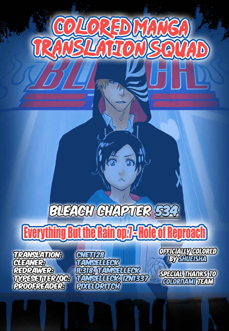 Bleach (Official Colored) Chapter 534 - Page 1
