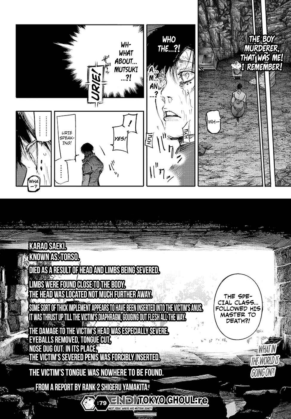 Tokyo Ghoul:re Chapter 79 - Page 19