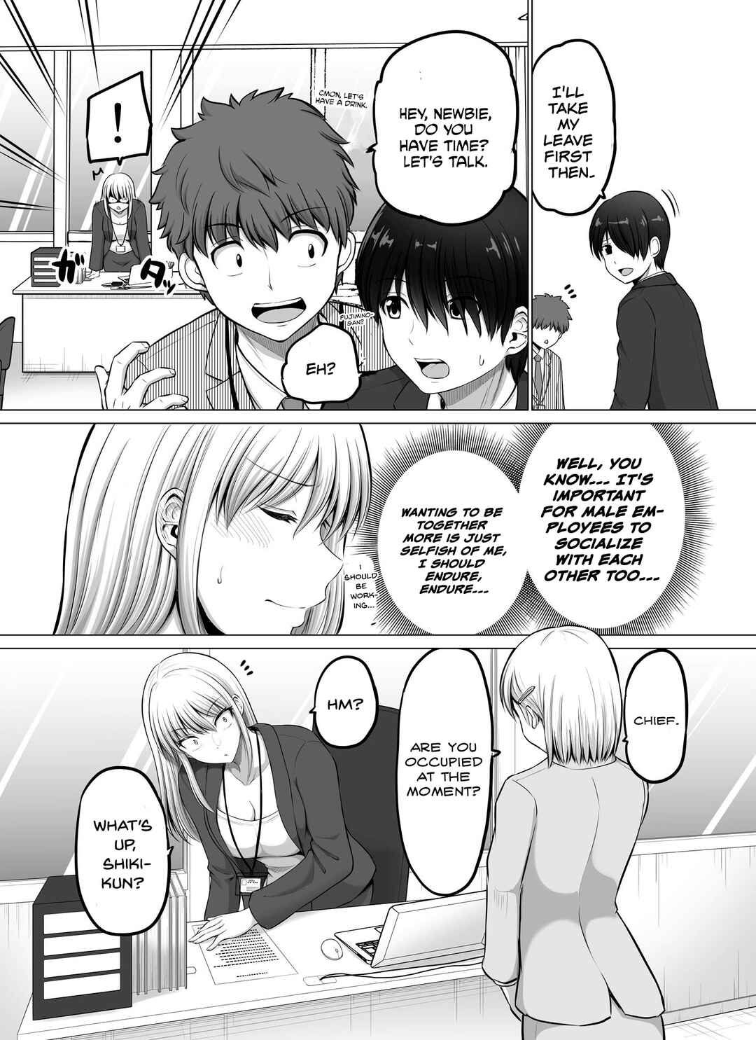 Kore kara Dandan Shiawase ni Natteiku Kowai Onna Joushi Chapter 56 - Page 3