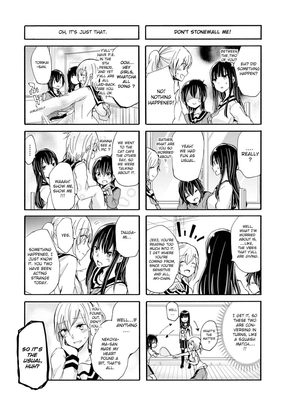 Inugami-san to Nekoyama-san Chapter 70 - Page 3