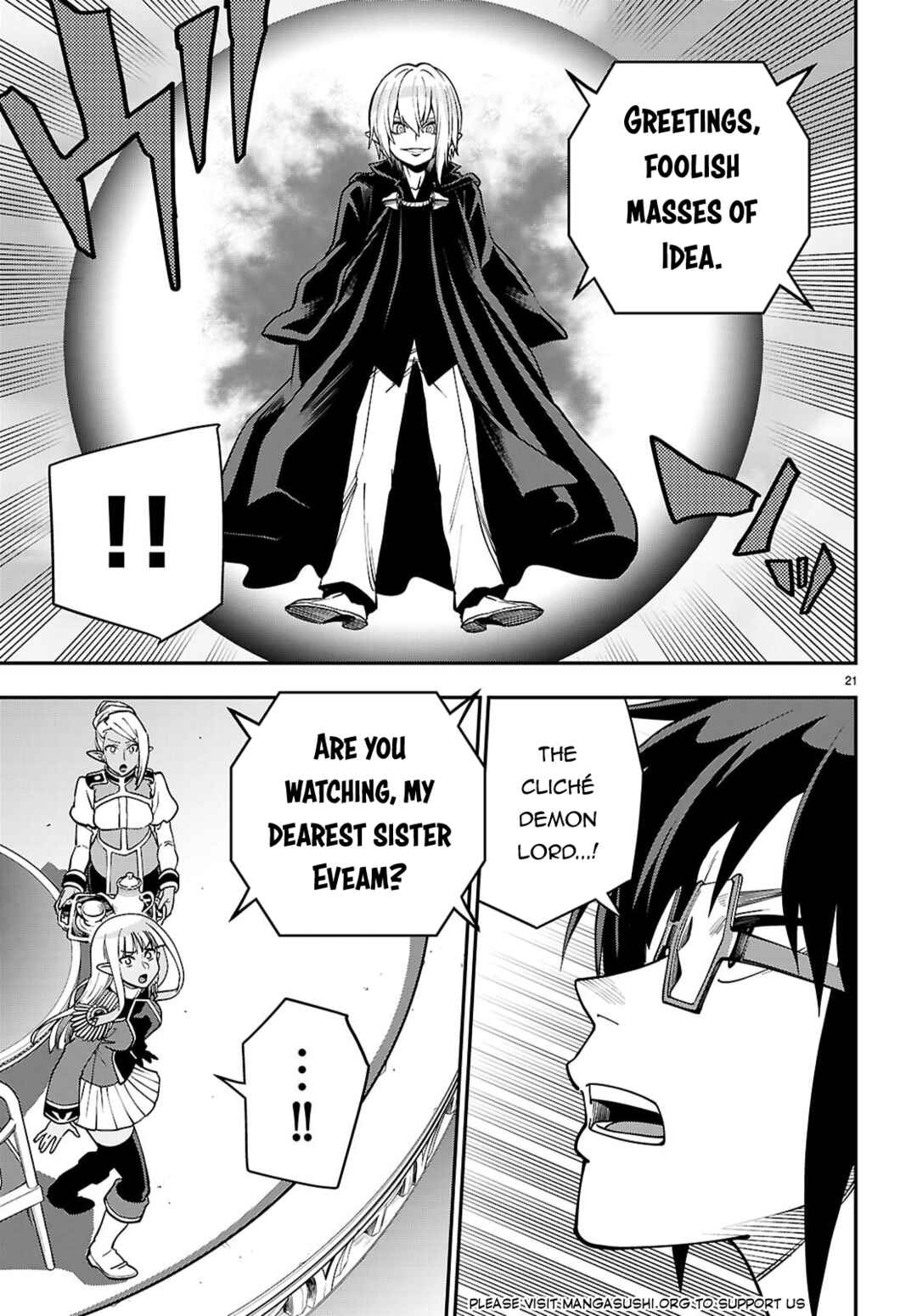 Konjiki no Word Master: Yuusha Yonin ni Makikomareta Unique Cheat Chapter 121 - Page 21