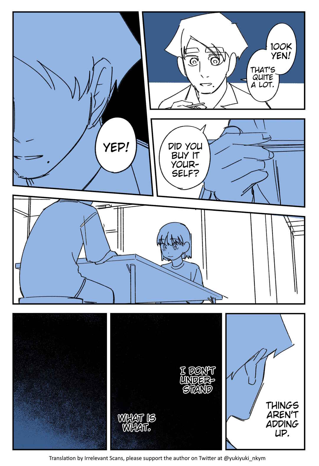 Yuurei to Tsukareta Kaishain Chapter 424 - Page 1