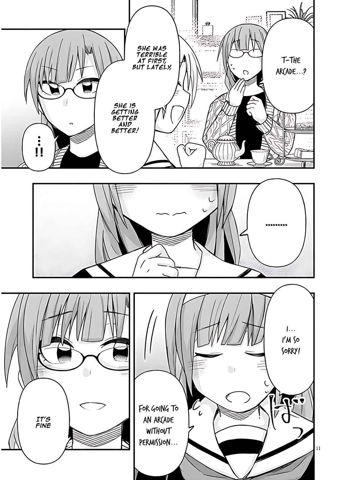 GaCen Shoujo to Ibunka Kouryuu Chapter 67 - Page 12