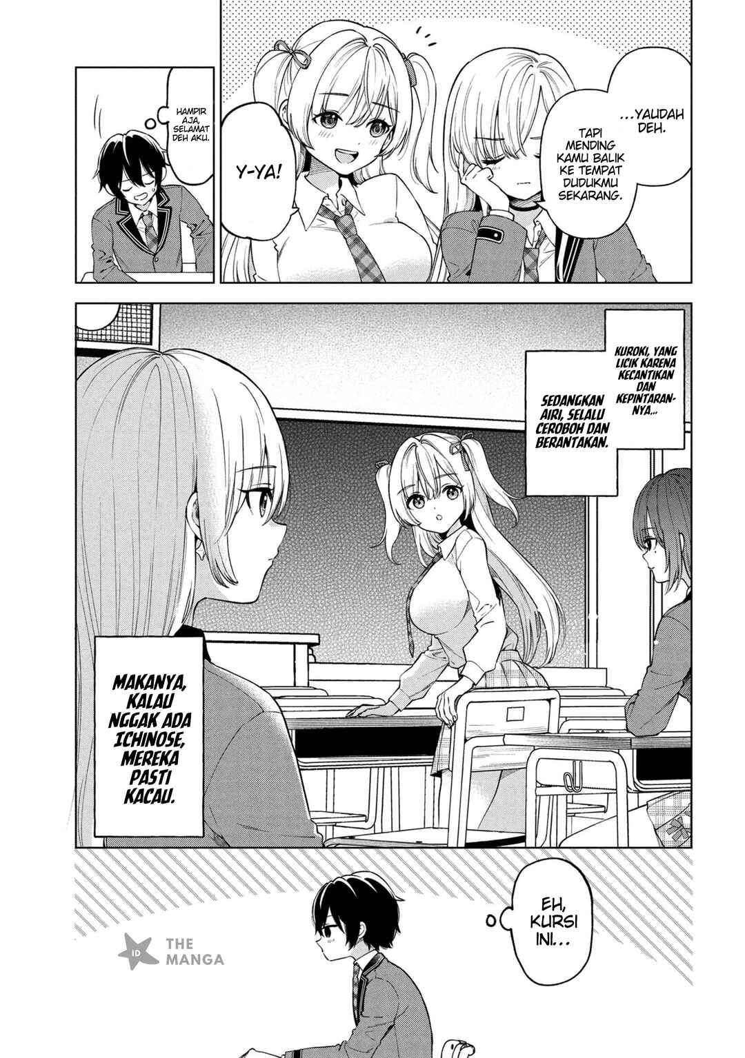 Inkya no Ore ga Sekigae de S-kyuu Bishoujo ni Kakomaretara Himitsu no Kankei ga Hajimatta. Chapter 4 - Page 28