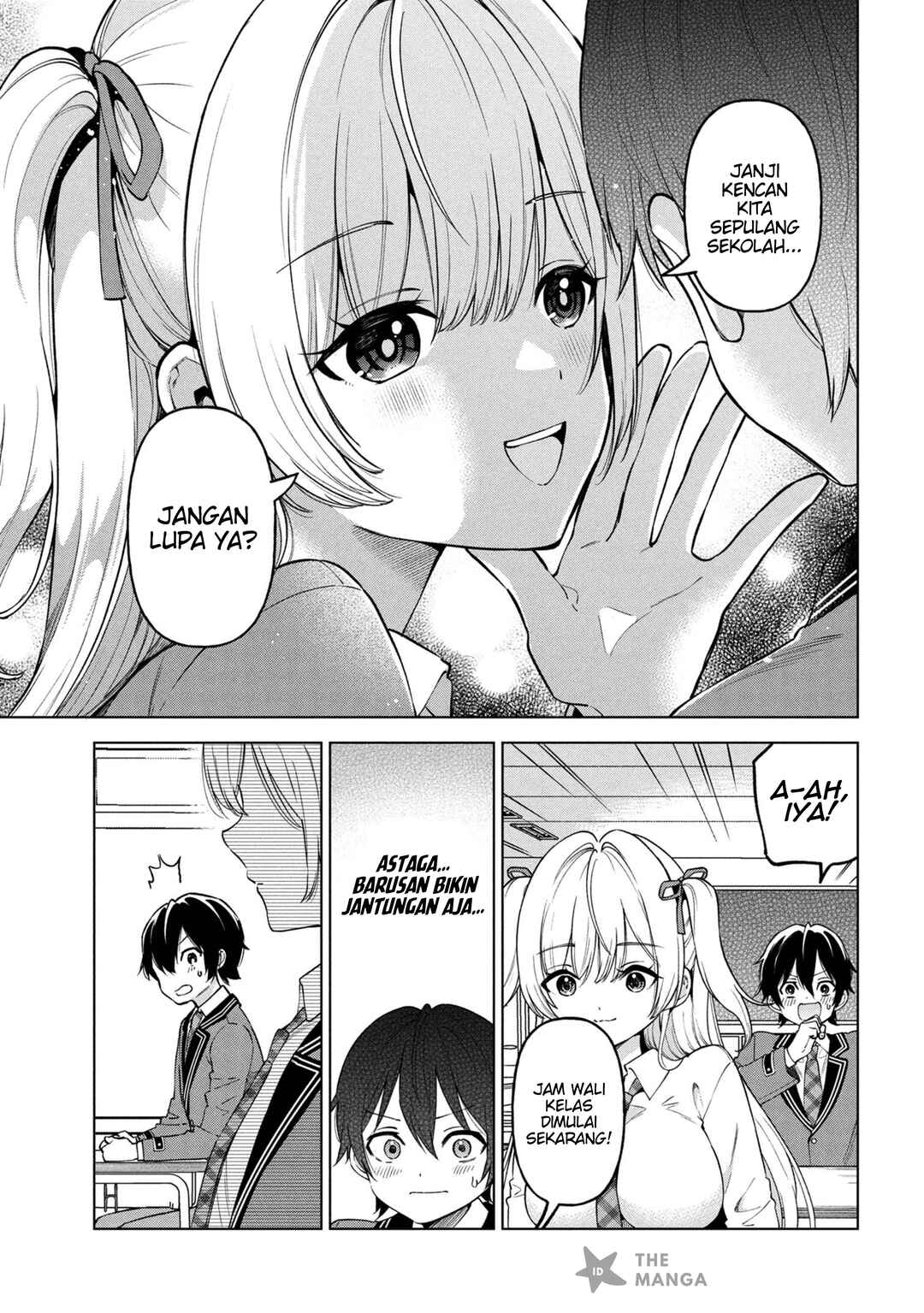 Inkya no Ore ga Sekigae de S-kyuu Bishoujo ni Kakomaretara Himitsu no Kankei ga Hajimatta. Chapter 4 - Page 30
