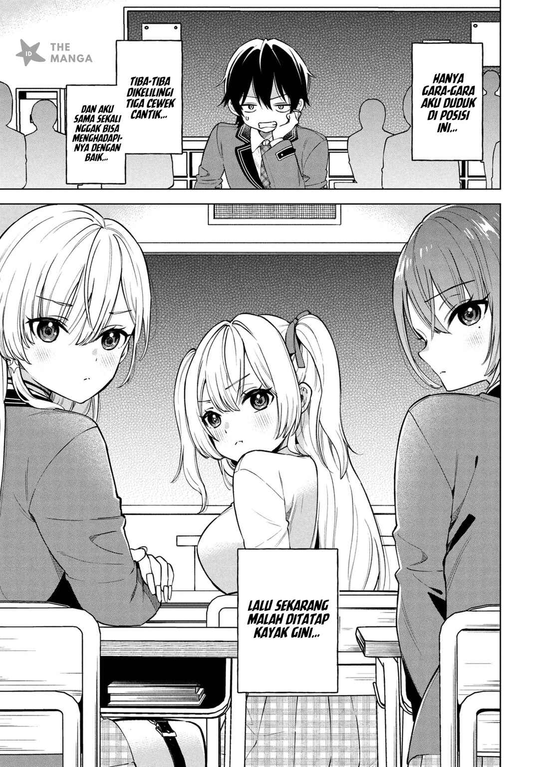 Inkya no Ore ga Sekigae de S-kyuu Bishoujo ni Kakomaretara Himitsu no Kankei ga Hajimatta. Chapter 4 - Page 32