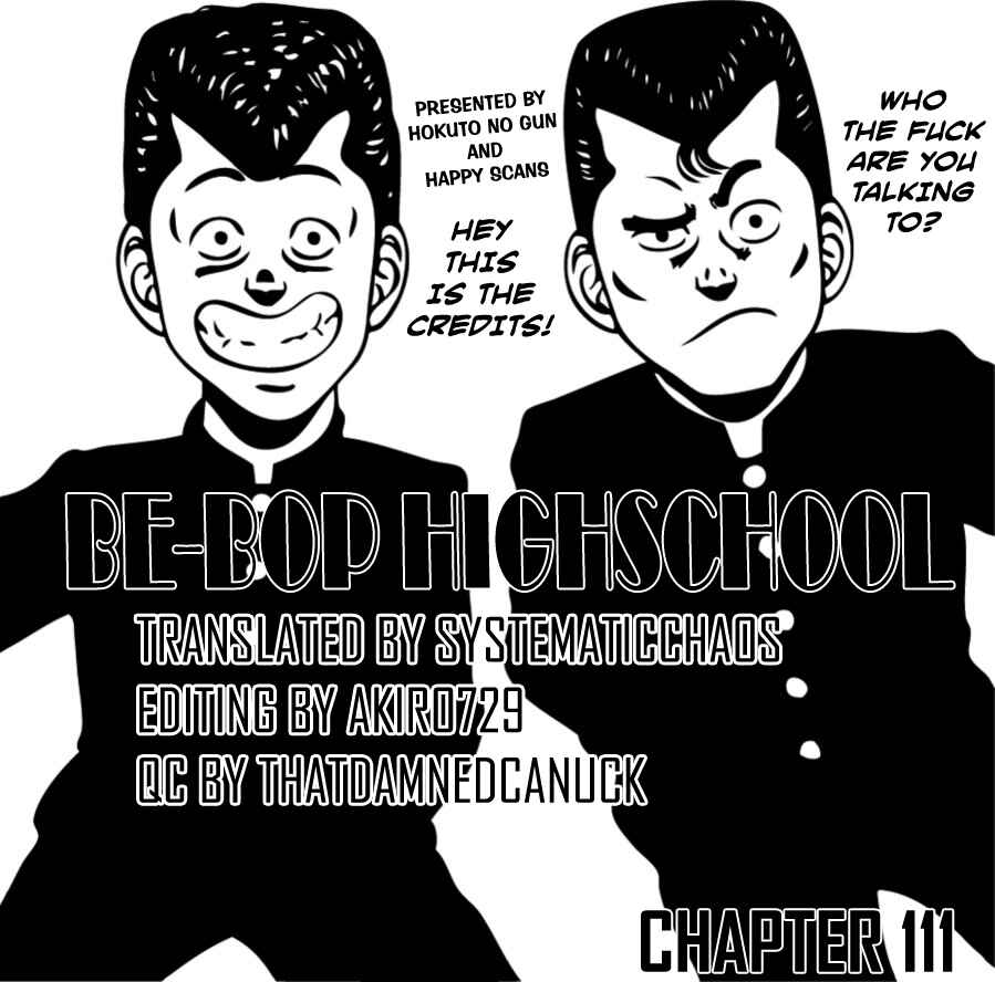 Be-bop High School Chapter 111 - Page 33