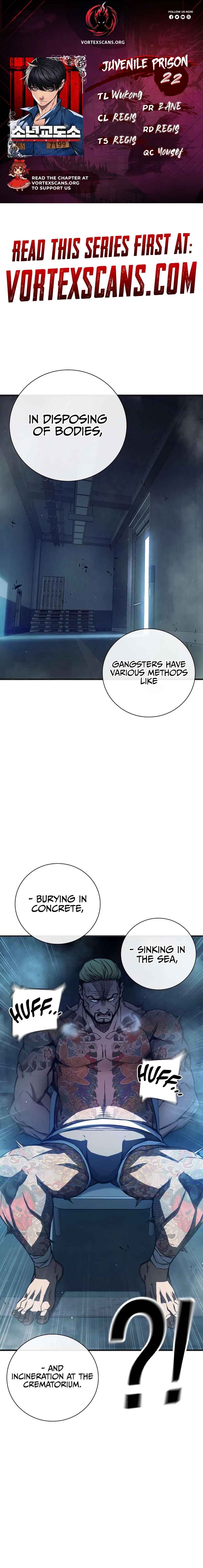 Juvenile Detention Center Chapter 22 - Page 1