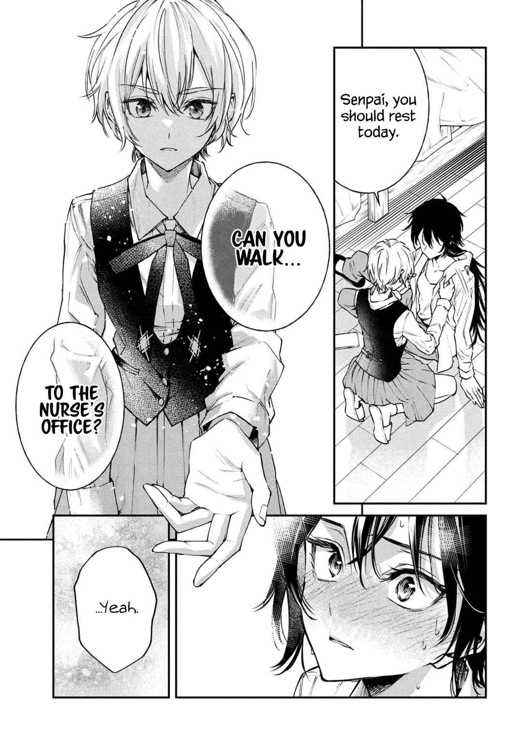 Makoto-senpai no Mae de wa Kakko Tsukerarenai! Chapter 9 - Page 15