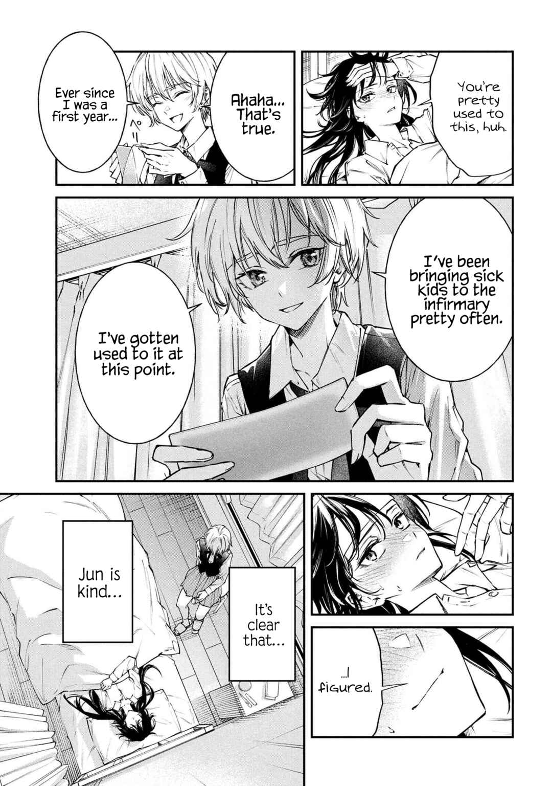 Makoto-senpai no Mae de wa Kakko Tsukerarenai! Chapter 9 - Page 17