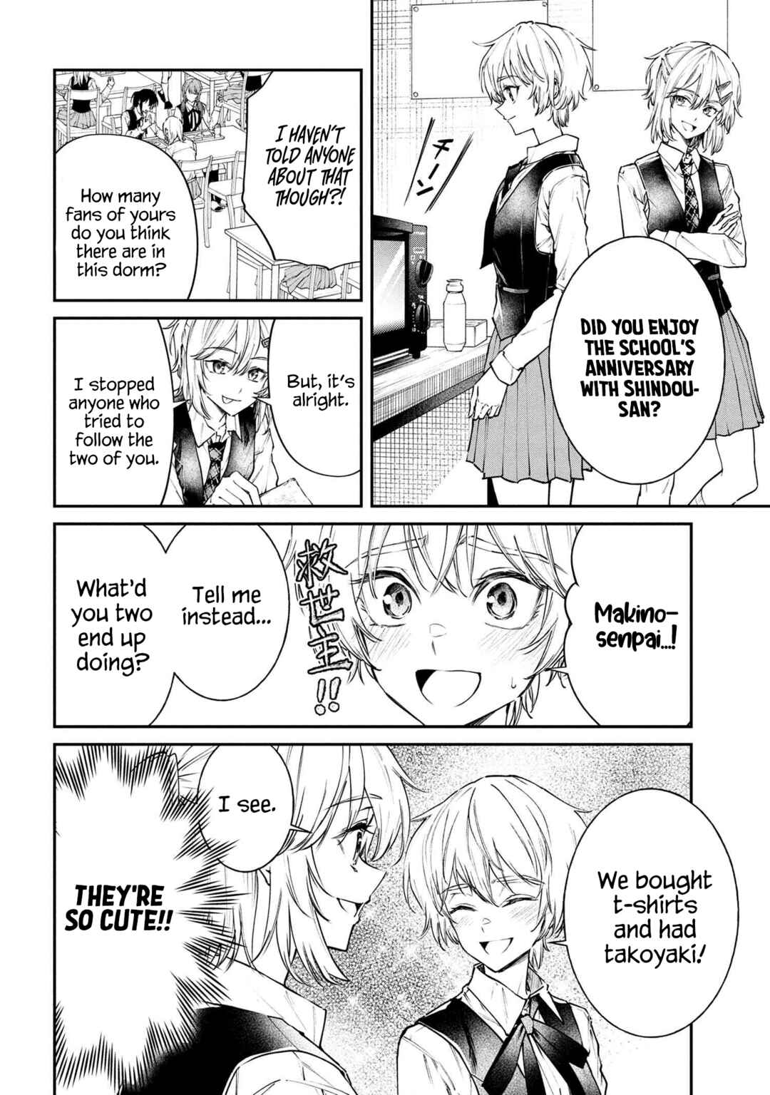 Makoto-senpai no Mae de wa Kakko Tsukerarenai! Chapter 9 - Page 4