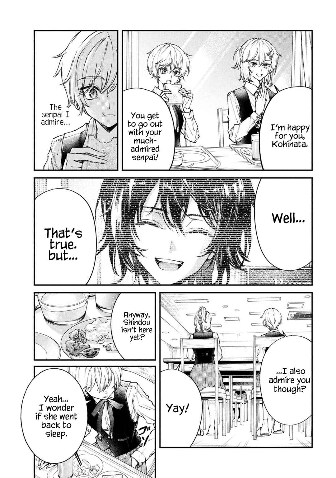 Makoto-senpai no Mae de wa Kakko Tsukerarenai! Chapter 9 - Page 5