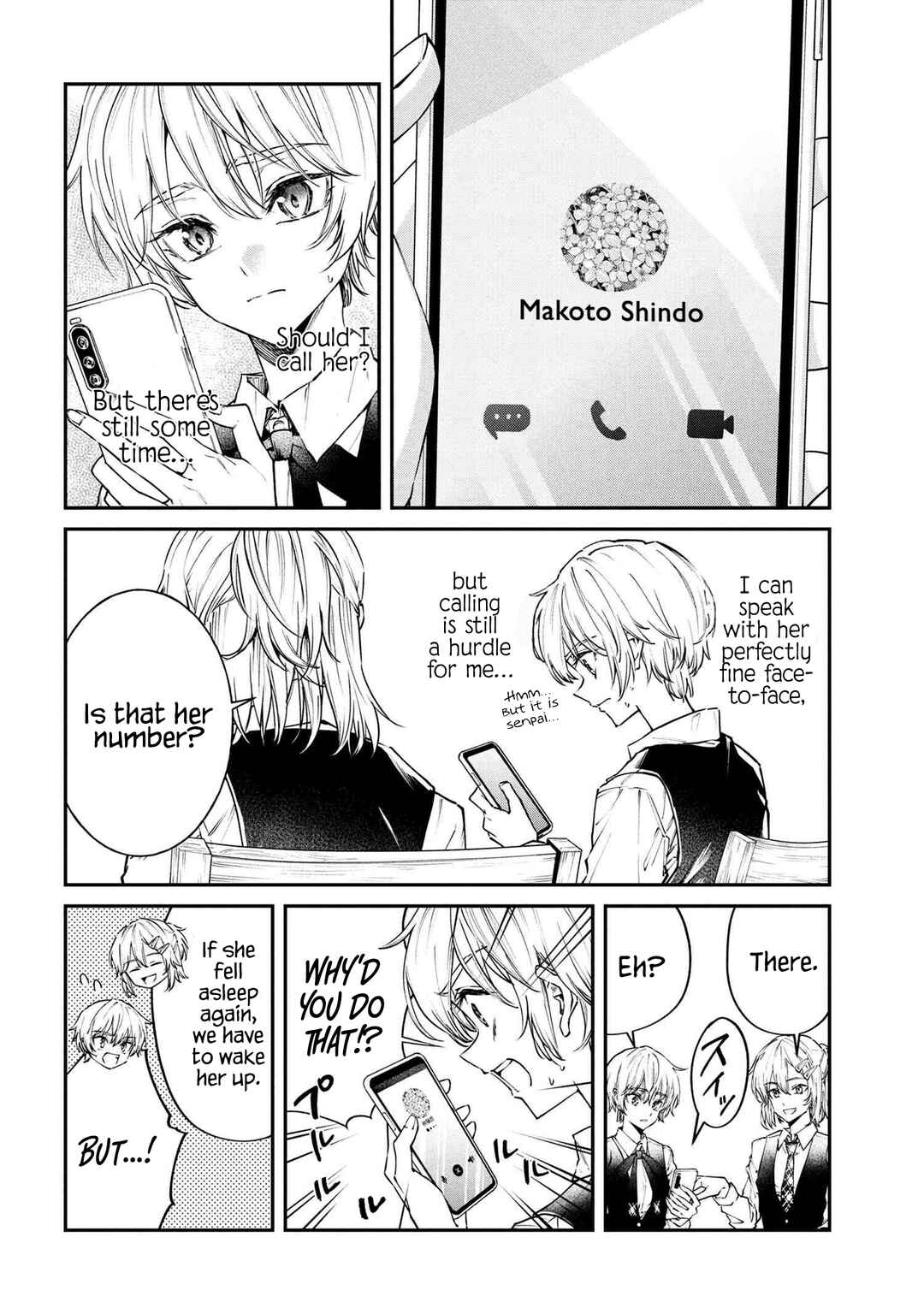 Makoto-senpai no Mae de wa Kakko Tsukerarenai! Chapter 9 - Page 6