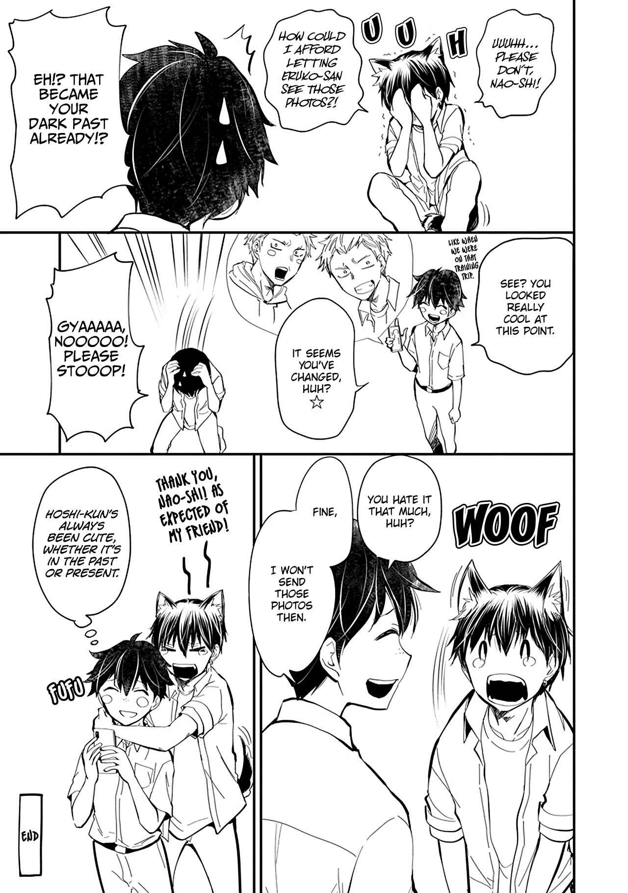 Shingeki no Eroko-san: Hen na Oneesan wa Danshi Kousei to Nakayoku Naritai Chapter 21.5 - Page 3