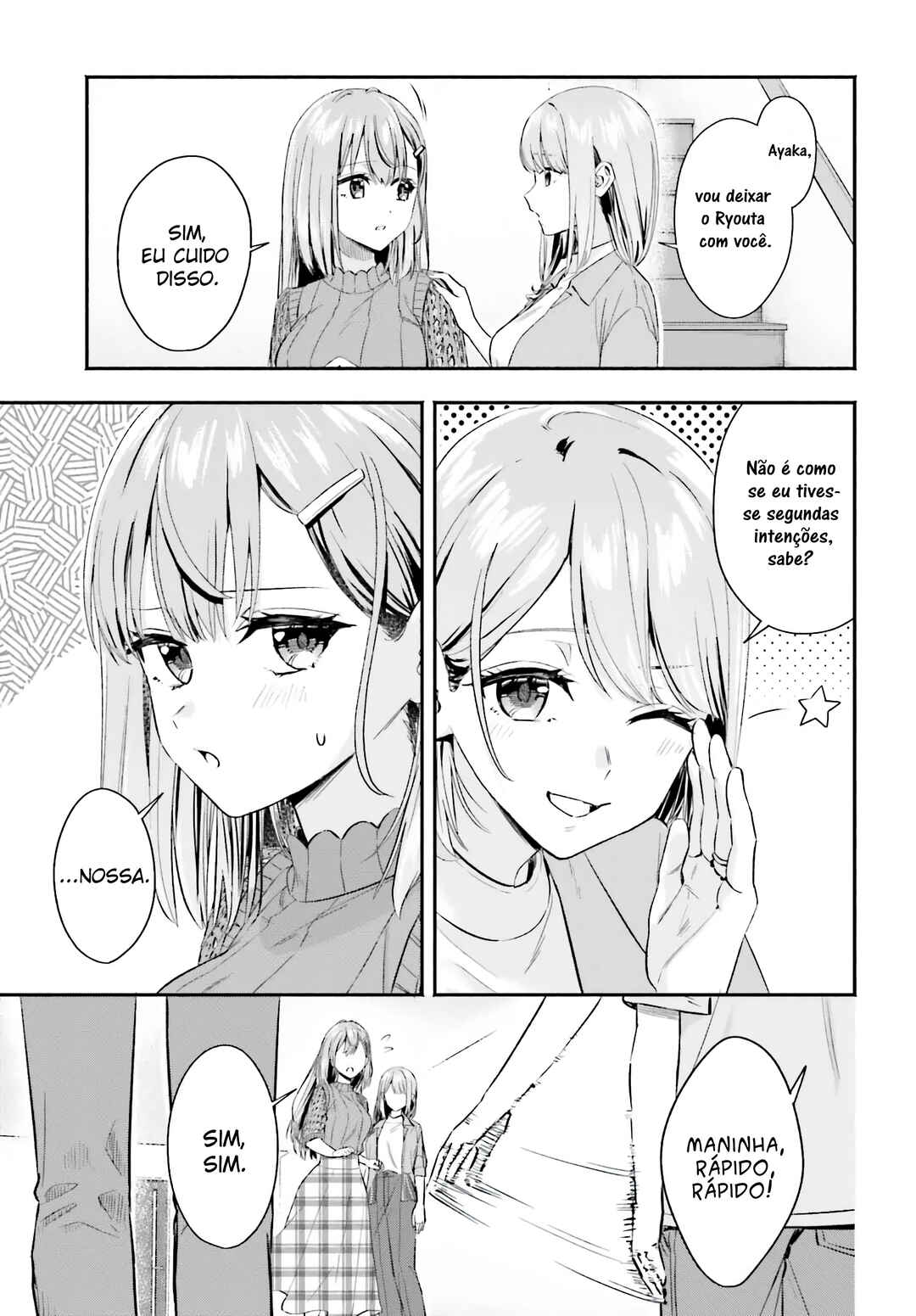 Kaji Daikou no Arubaito wo Hajimetara Gakuen Ichi no Bishoujo no Kazoku ni Kiniirarechaimashita. Chapter 4 - Page 24