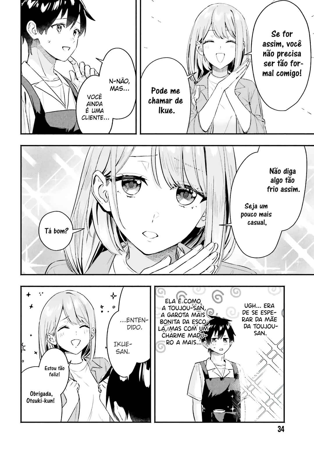 Kaji Daikou no Arubaito wo Hajimetara Gakuen Ichi no Bishoujo no Kazoku ni Kiniirarechaimashita. Chapter 4 - Page 7