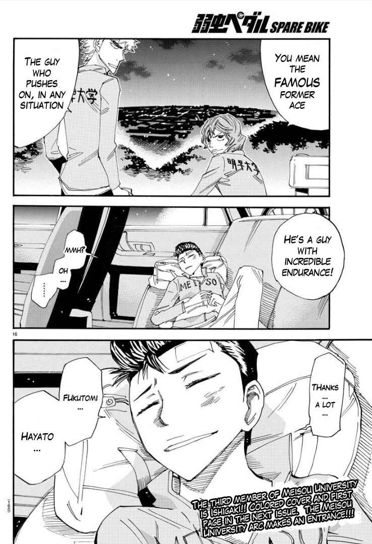 Yowamushi Pedal - Spare Bike Chapter 73 - Page 16