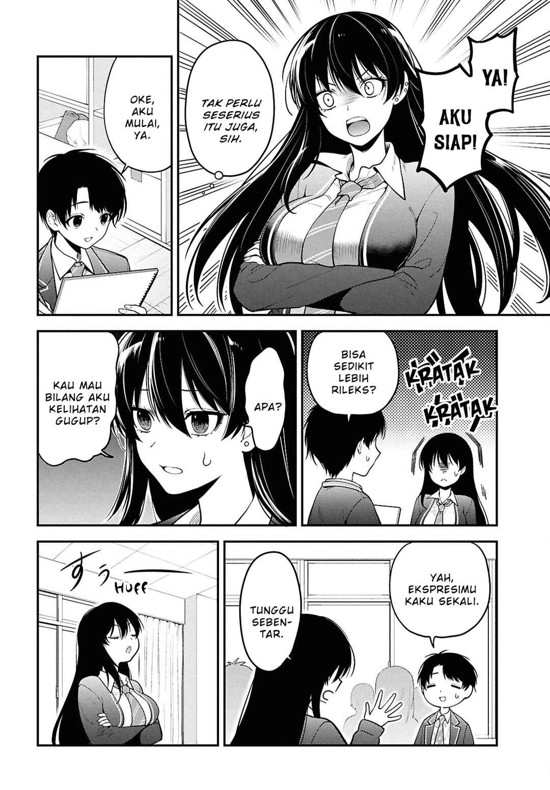 Tonari no Seki no Yankee Shimizu-san ga Kami wo Kuroku Sometekita Chapter 1 - Page 23
