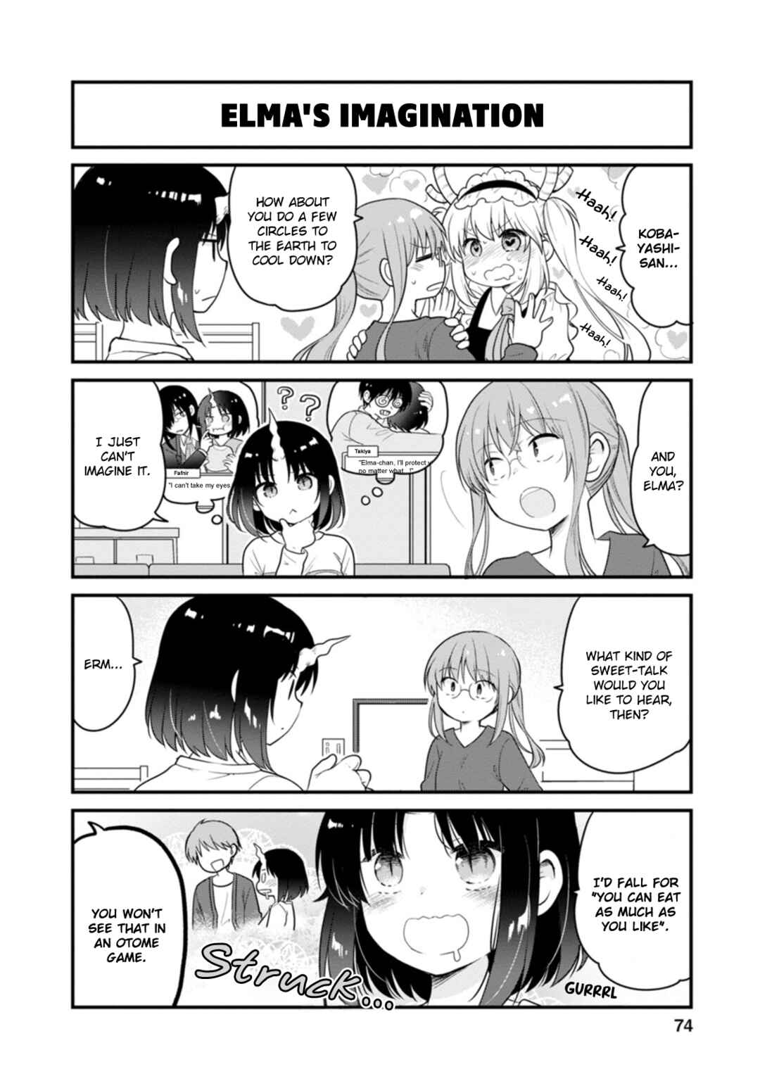 Kobayashi-san Chi no Maid Dragon - Elma OL Nikki Chapter 50 - Page 10