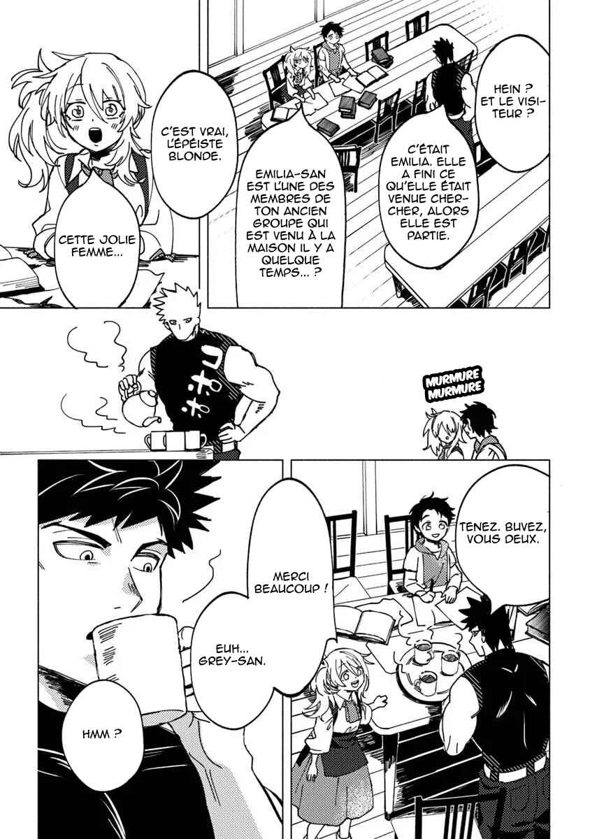 Akunin-zura Shita B-kyuu Boukensha: Shujinkou to Sono Osananajimi-tachi no Papa ni Naru Chapter 7.1 - Page 12