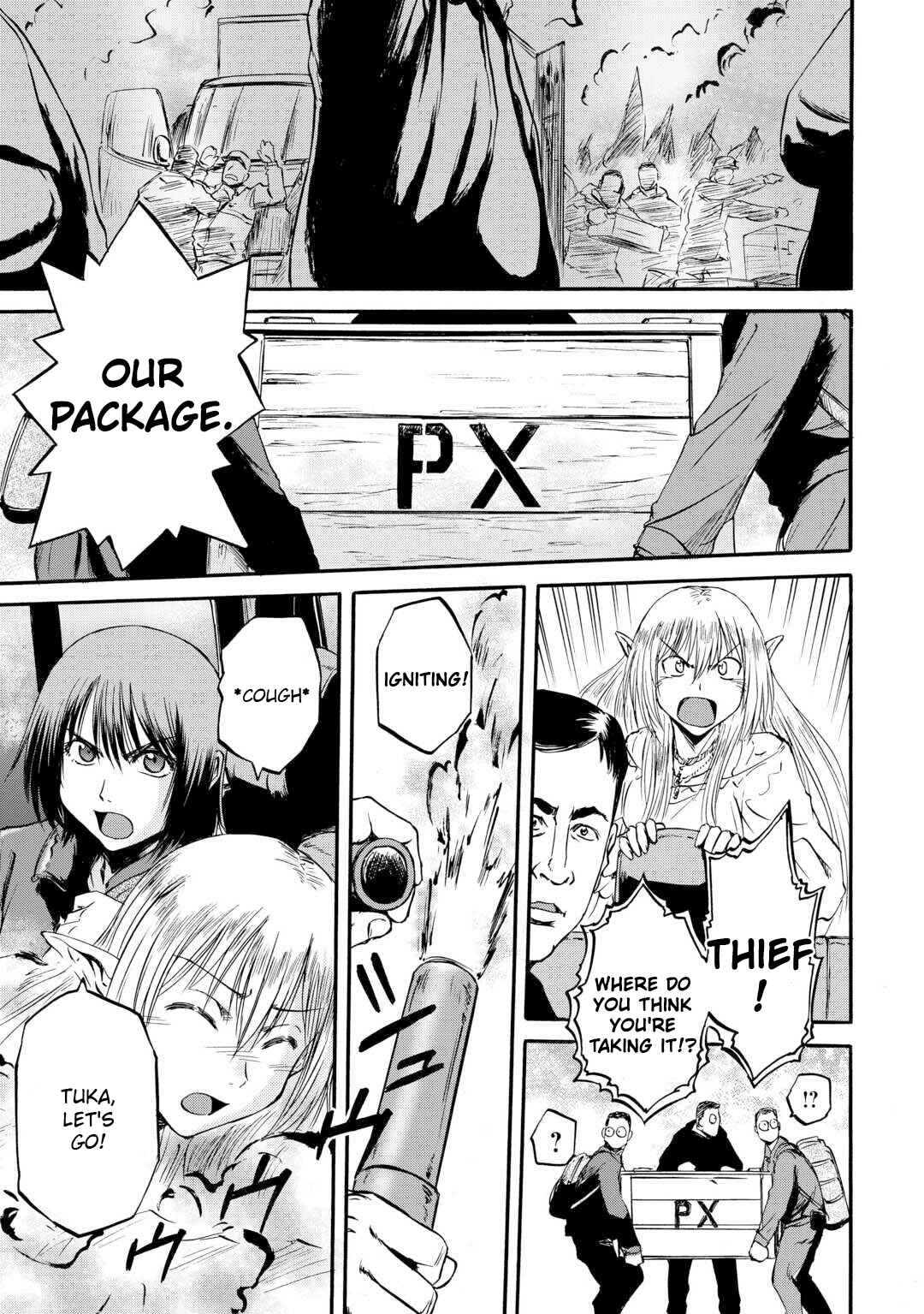 GATE - Jieitai Kanochi nite, Kaku Tatakaeri Chapter 125 - Page 28