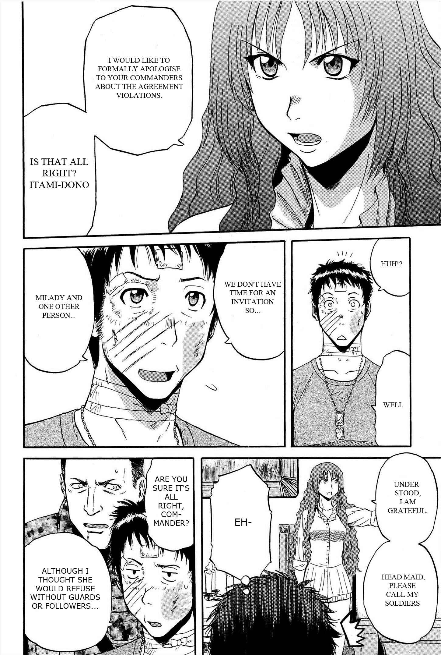 GATE - Jieitai Kanochi nite, Kaku Tatakaeri Chapter 15 - Page 2