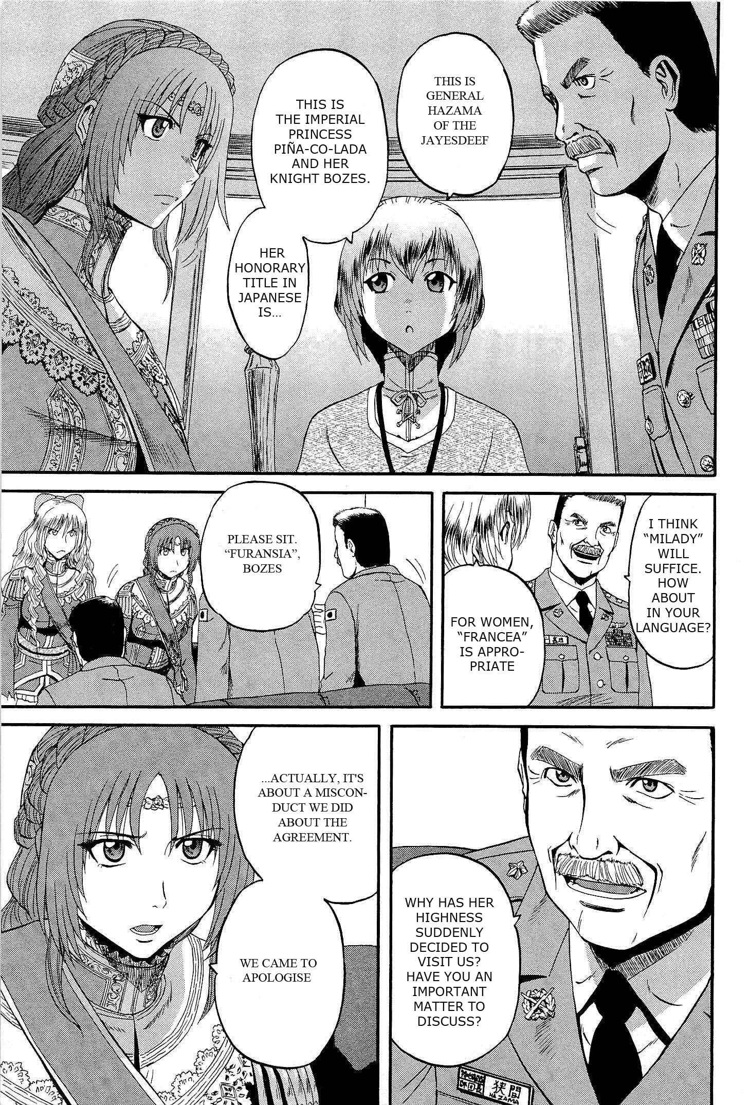 GATE - Jieitai Kanochi nite, Kaku Tatakaeri Chapter 15 - Page 20