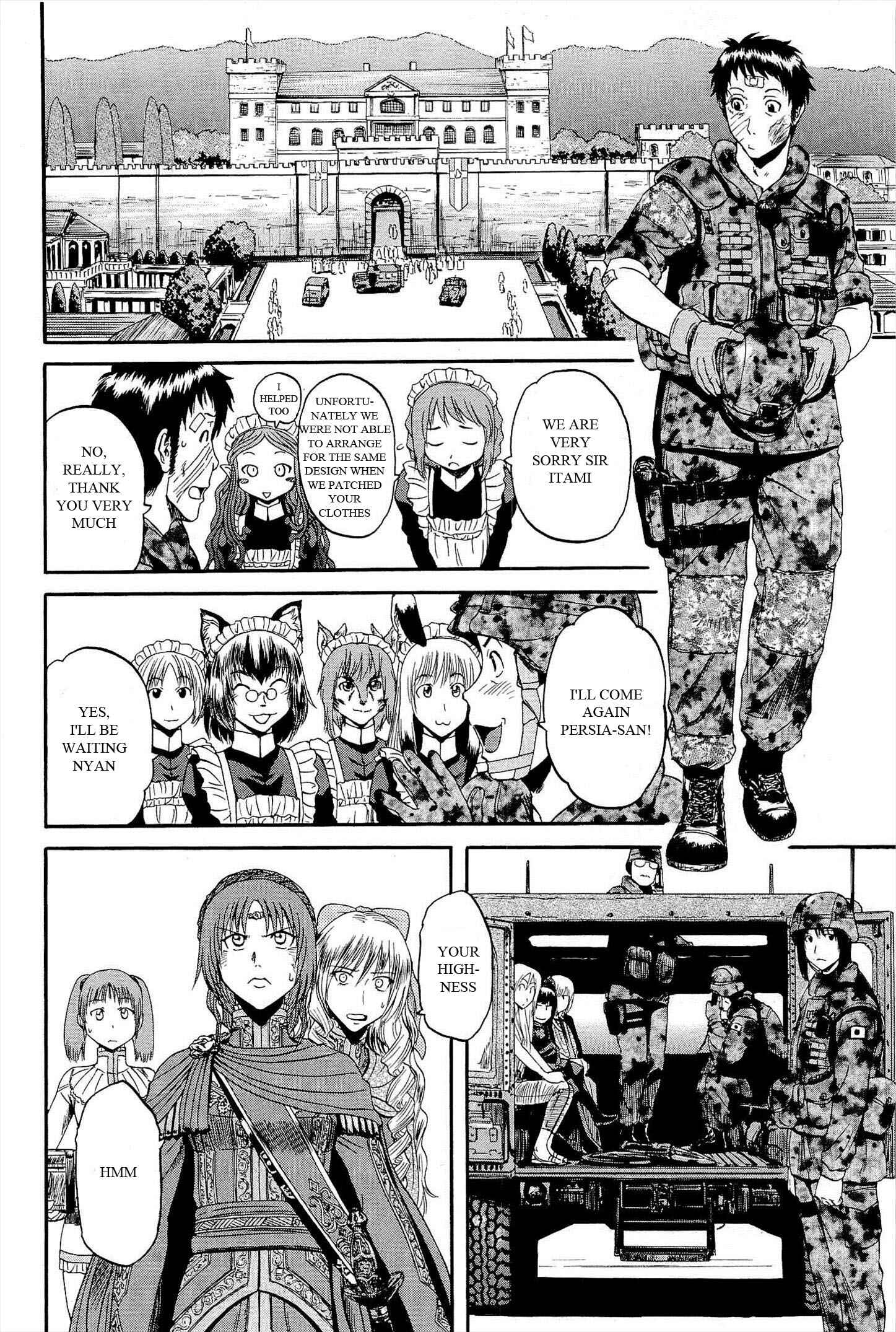 GATE - Jieitai Kanochi nite, Kaku Tatakaeri Chapter 15 - Page 4