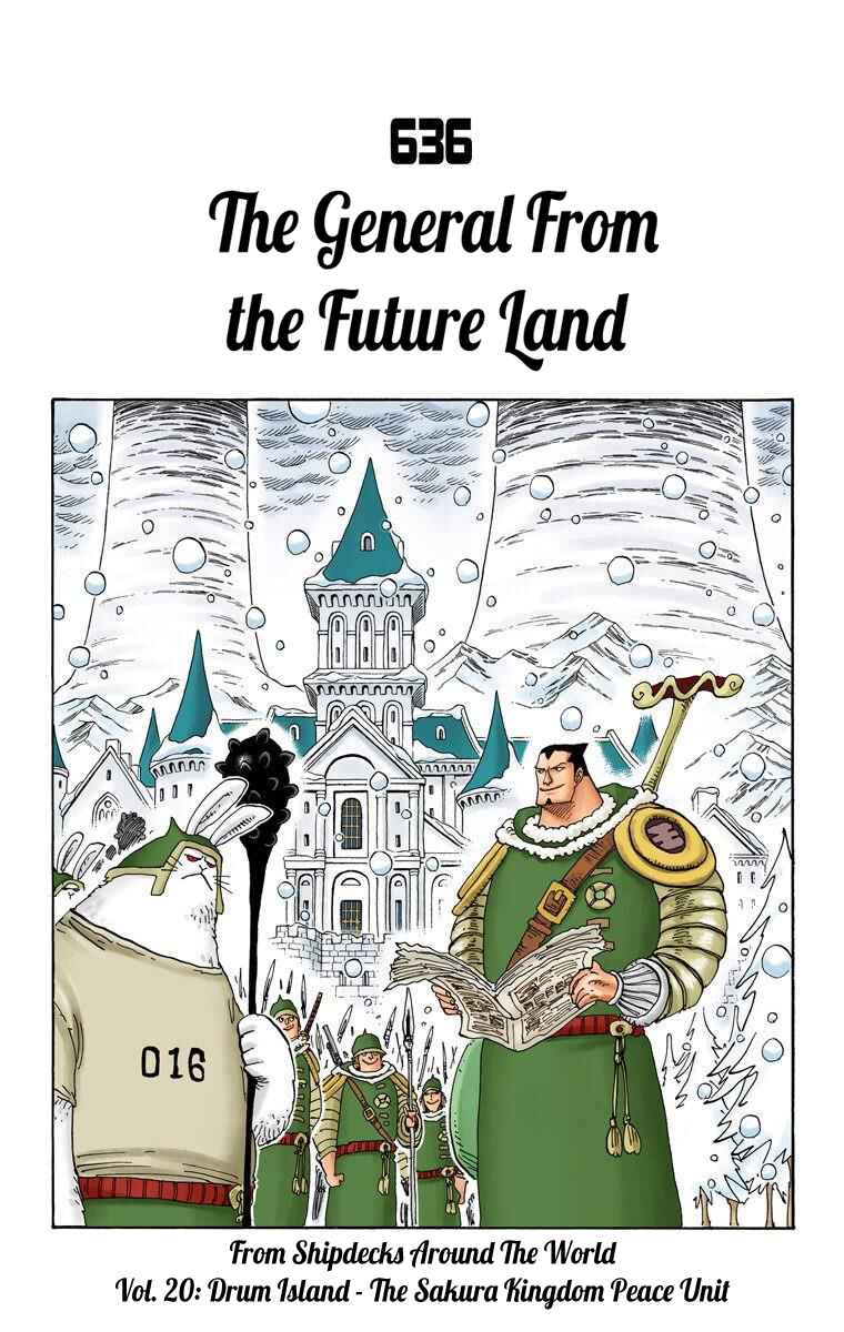 One Piece (Official Colored) Chapter 636 - Page 2