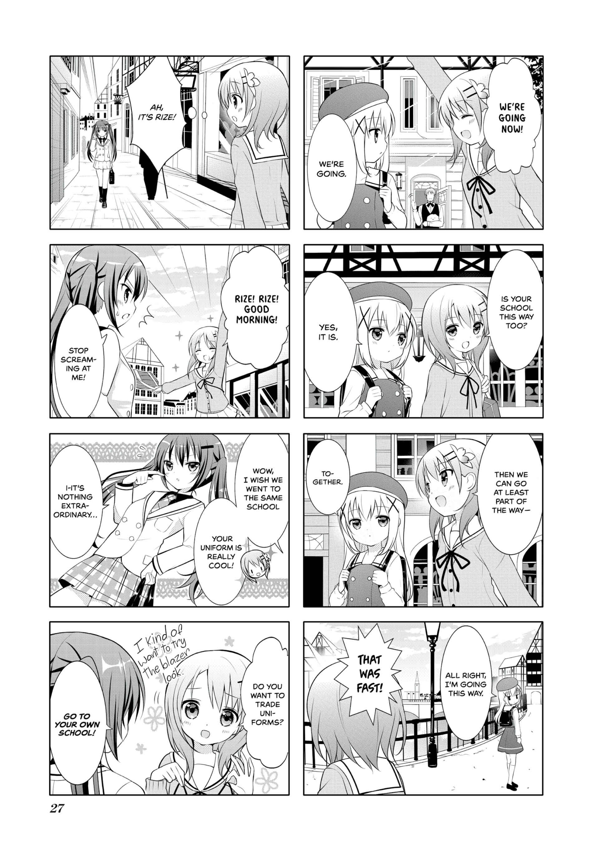 Gochuumon wa Usagi desu ka? Chapter 3 - Page 3
