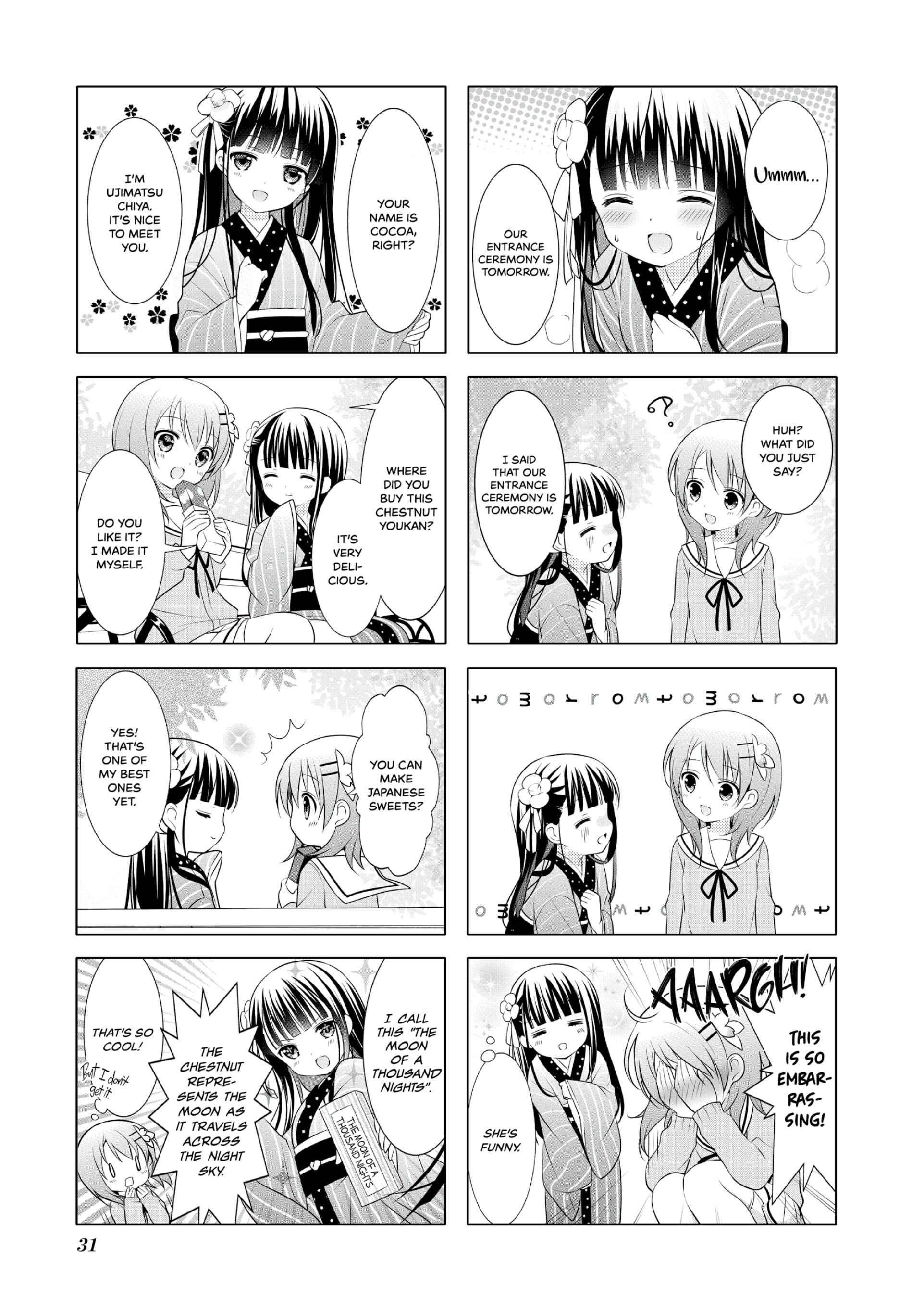 Gochuumon wa Usagi desu ka? Chapter 3 - Page 7