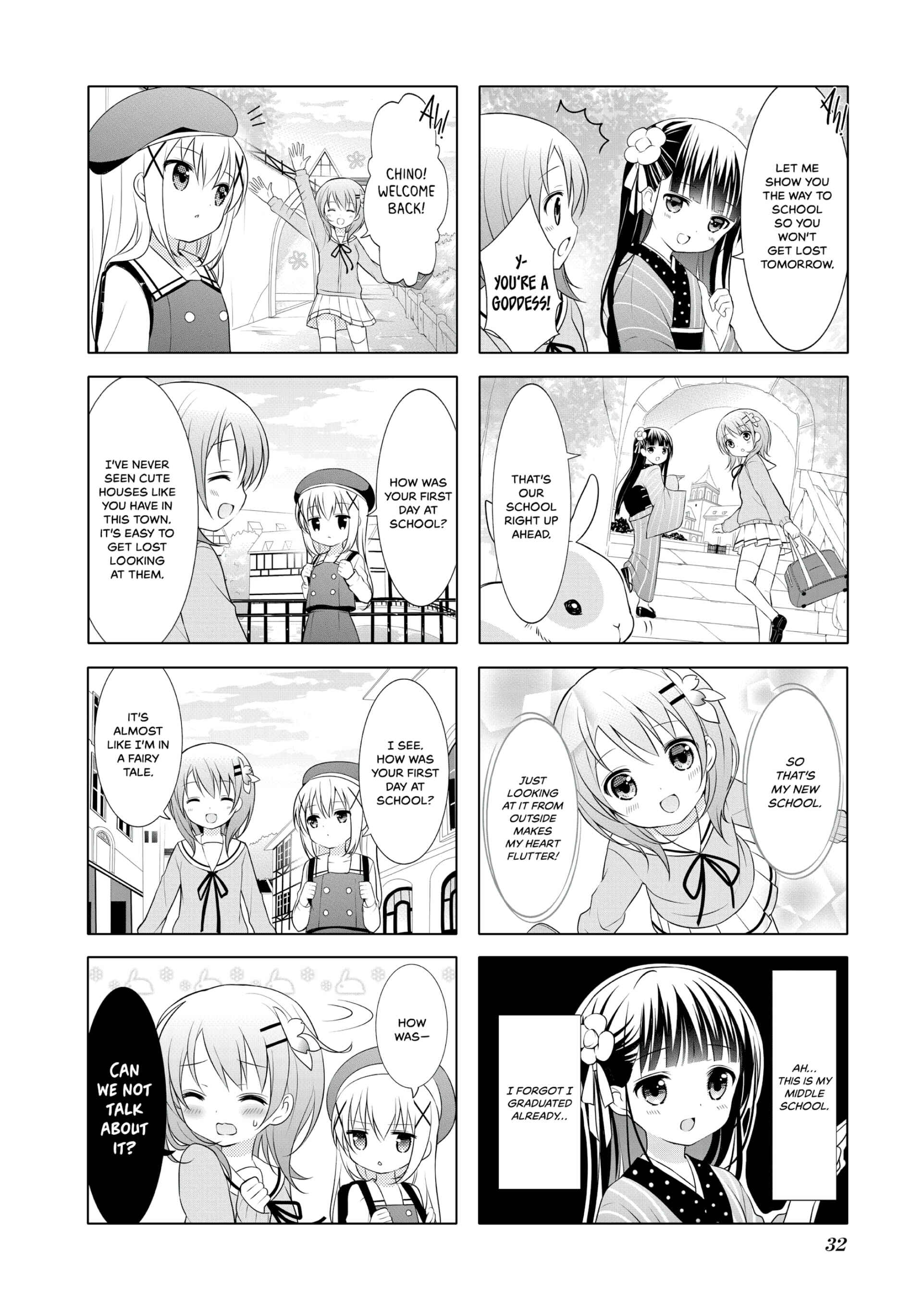 Gochuumon wa Usagi desu ka? Chapter 3 - Page 8