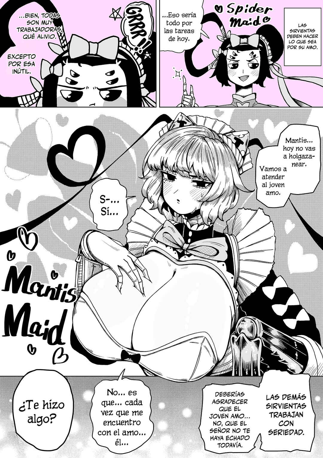 Kamakiri Maid to Chouchou no Goshujin-sama Chapter 13 - Page 1