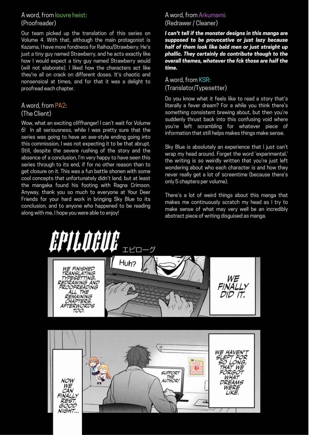 Sky Blue Chapter 22 - Page 38