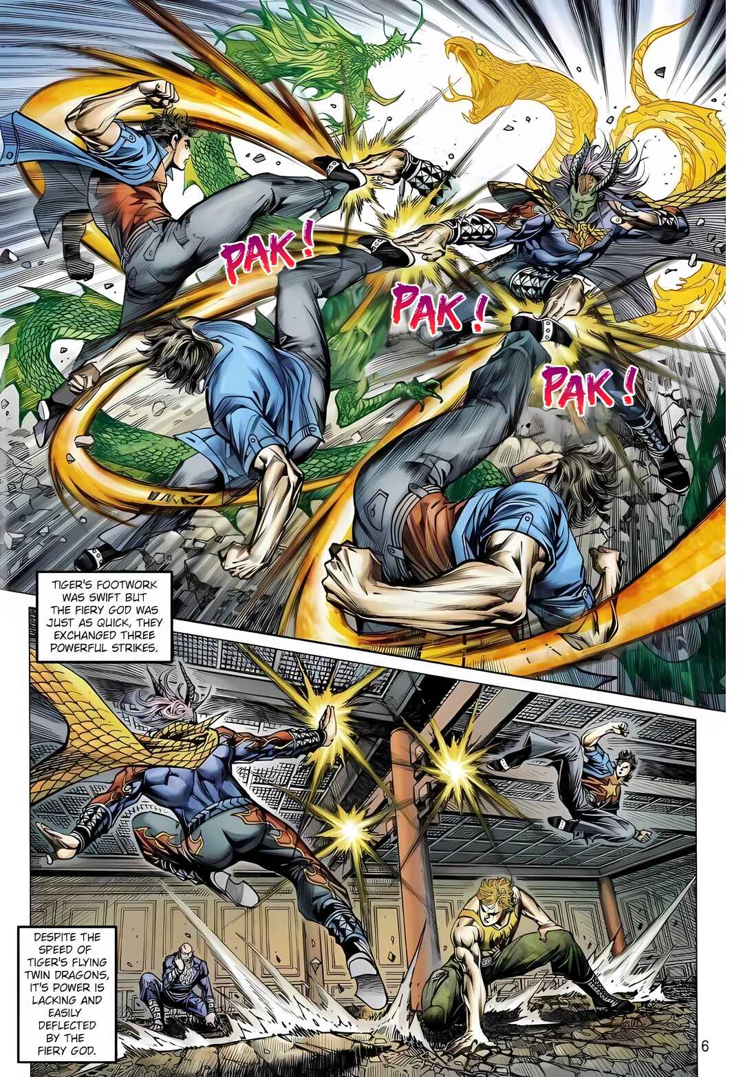 Jīn Zhù Lóng Hǔ Mén Chapter 9 - Page 6
