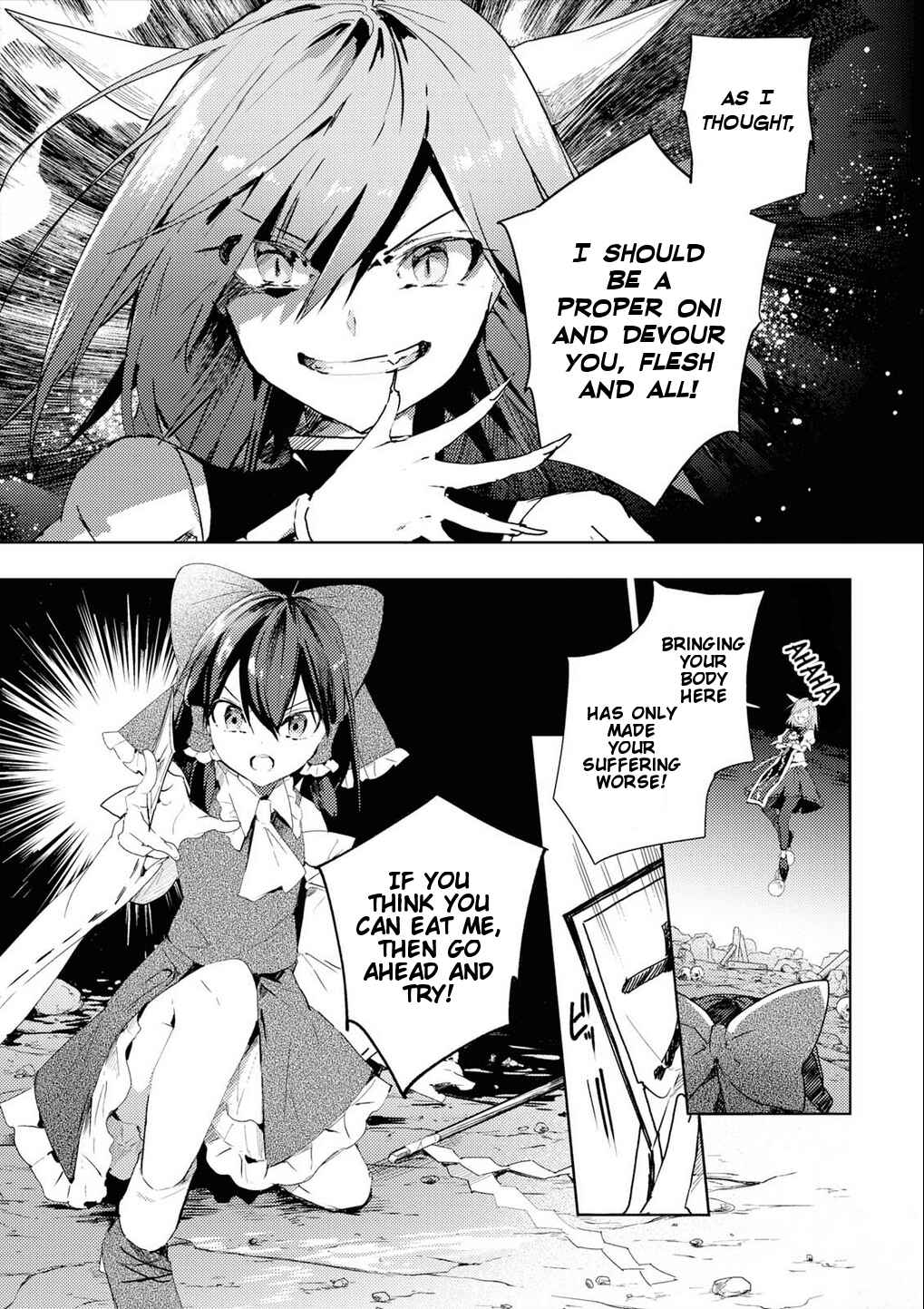 Touhou Ibara Kasen ~ Wild and Horned Hermit. Chapter 49 - Page 19