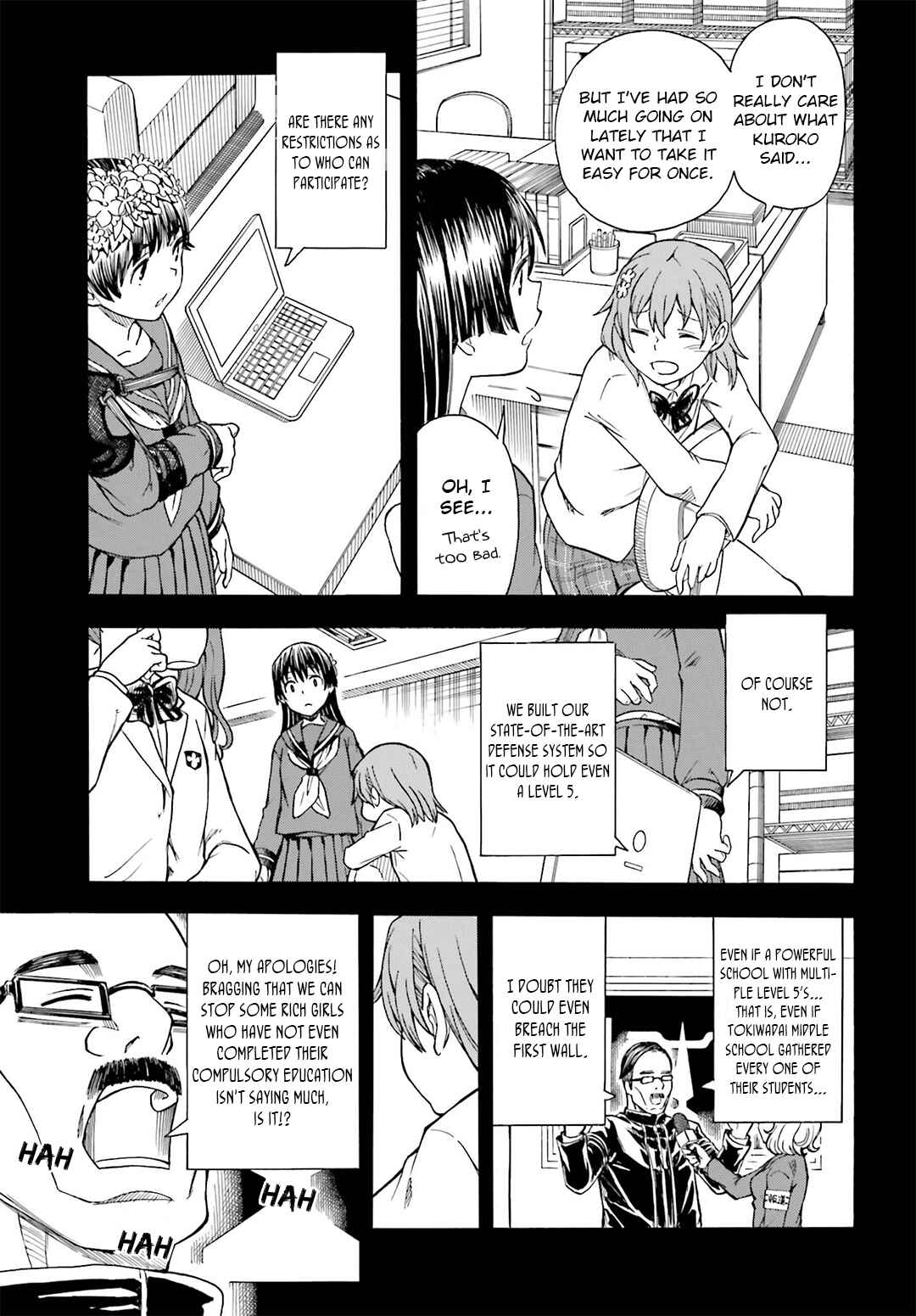Toaru Majutsu no Index Gaiden: Toaru Kagaku no Railgun Chapter 98 - Page 8