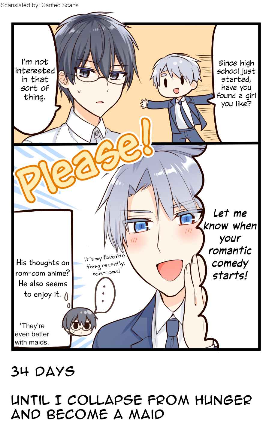100-nichi go ni Kuufuku de Taore Maid ni Naru Onnanoko Chapter 66 - Page 1