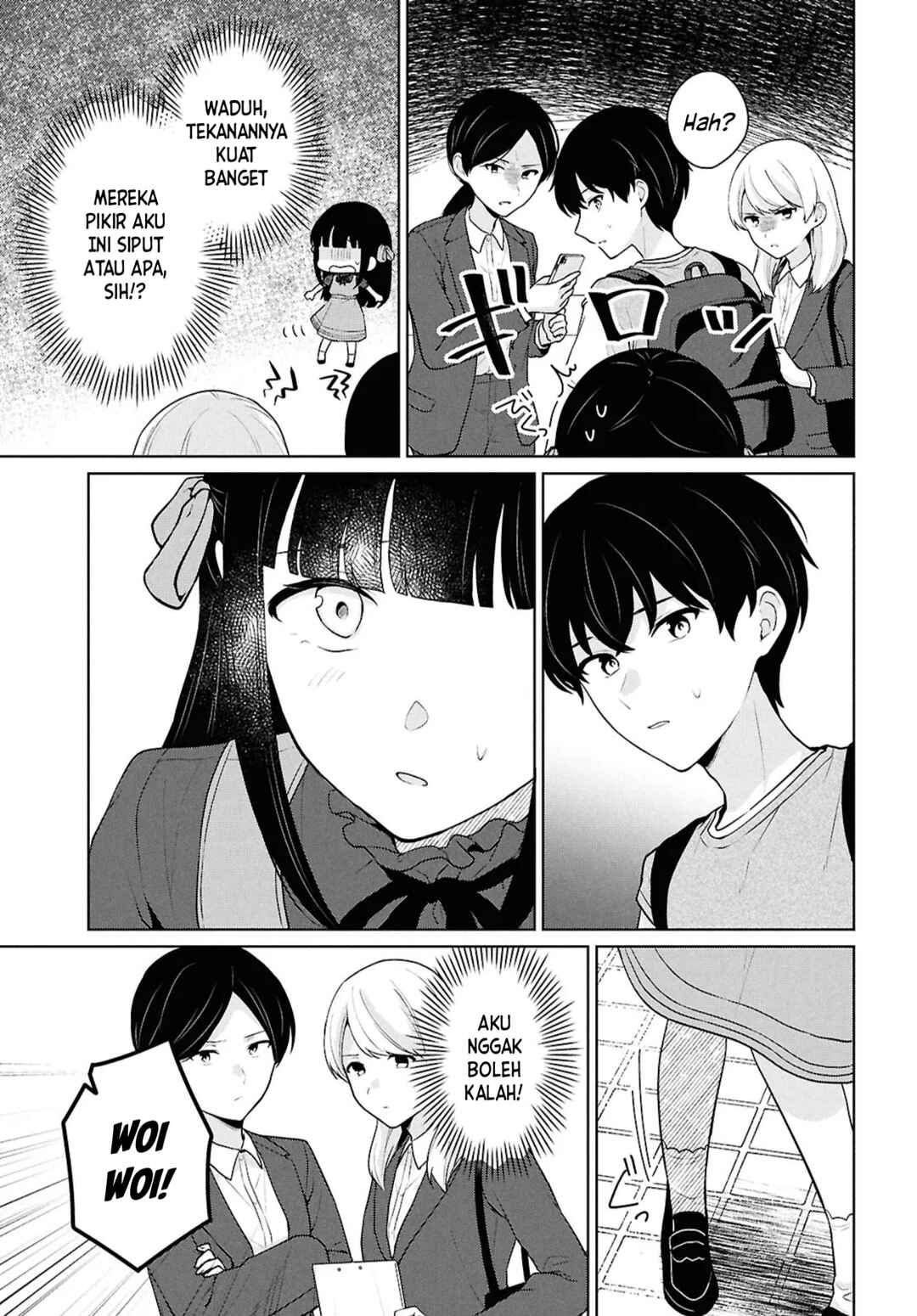 Danjo-hi 1:5 no Sekai demo Futsuu ni Ikirareru to Omotta? ~Gekiomoi Kanjou na Kanojo-tachi ga Mujikaku Danshi ni Honrou Saretara~ Chapter 16.1 - Page 12