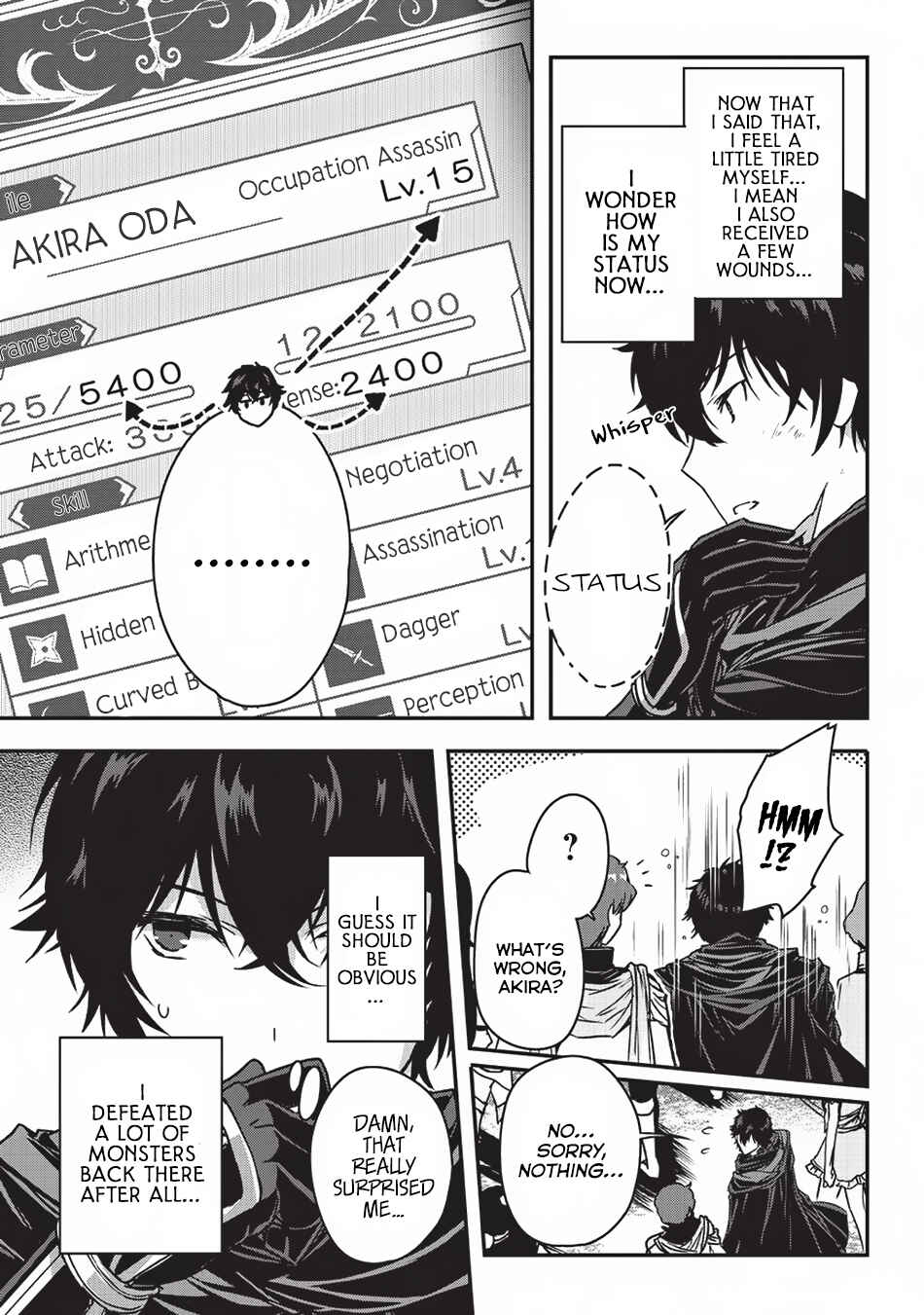 Ansatsusha de Aru Ore no Status ga Yuusha yori mo Akiraka ni Tsuyoi no da ga Chapter 4 - Page 14