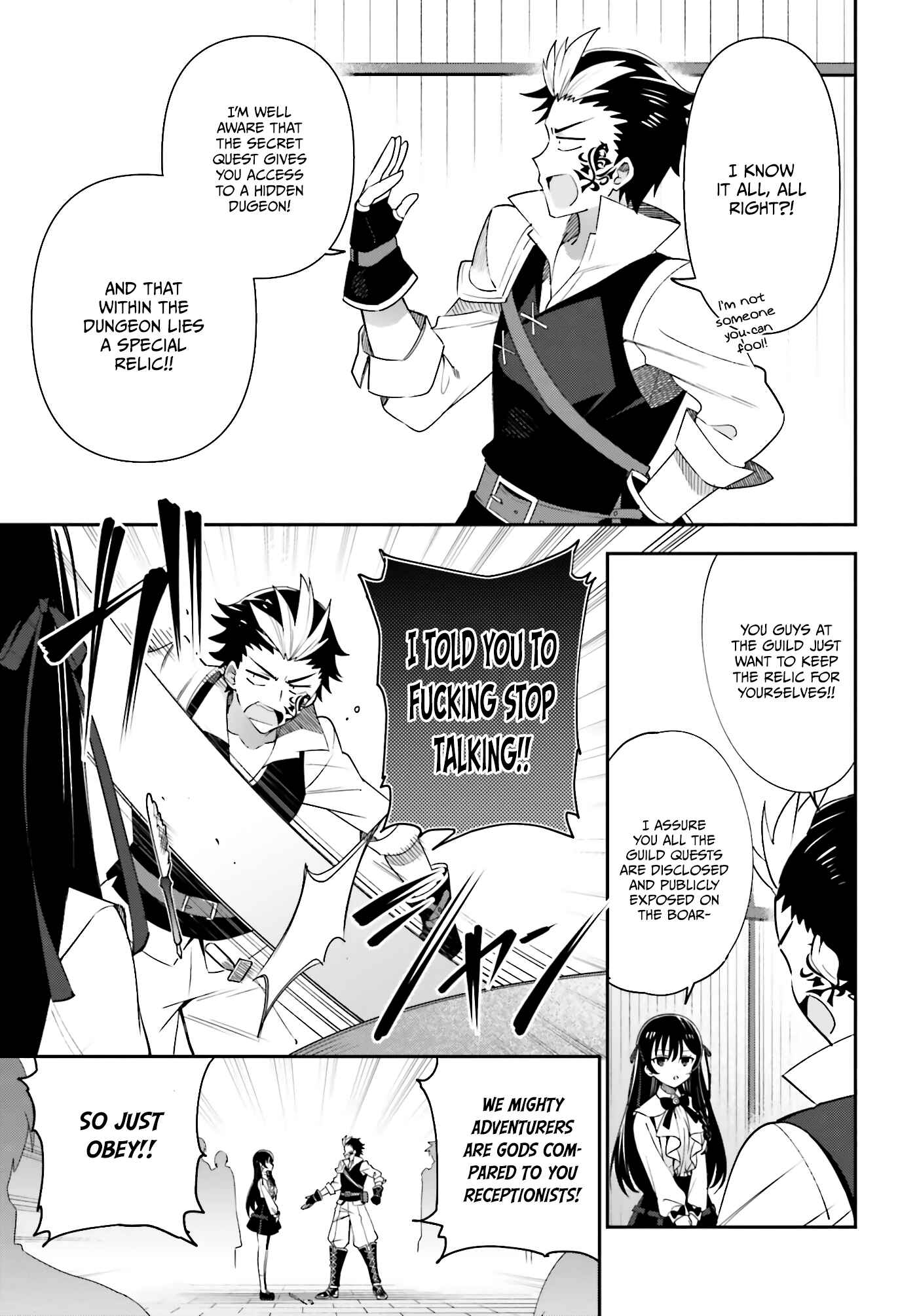 Guild no Uketsukejou Desu ga, Zangyou wa Iya Nanode Boss wo Solo Toubatsu Shiyou to Omoimasu Chapter 4 - Page 20